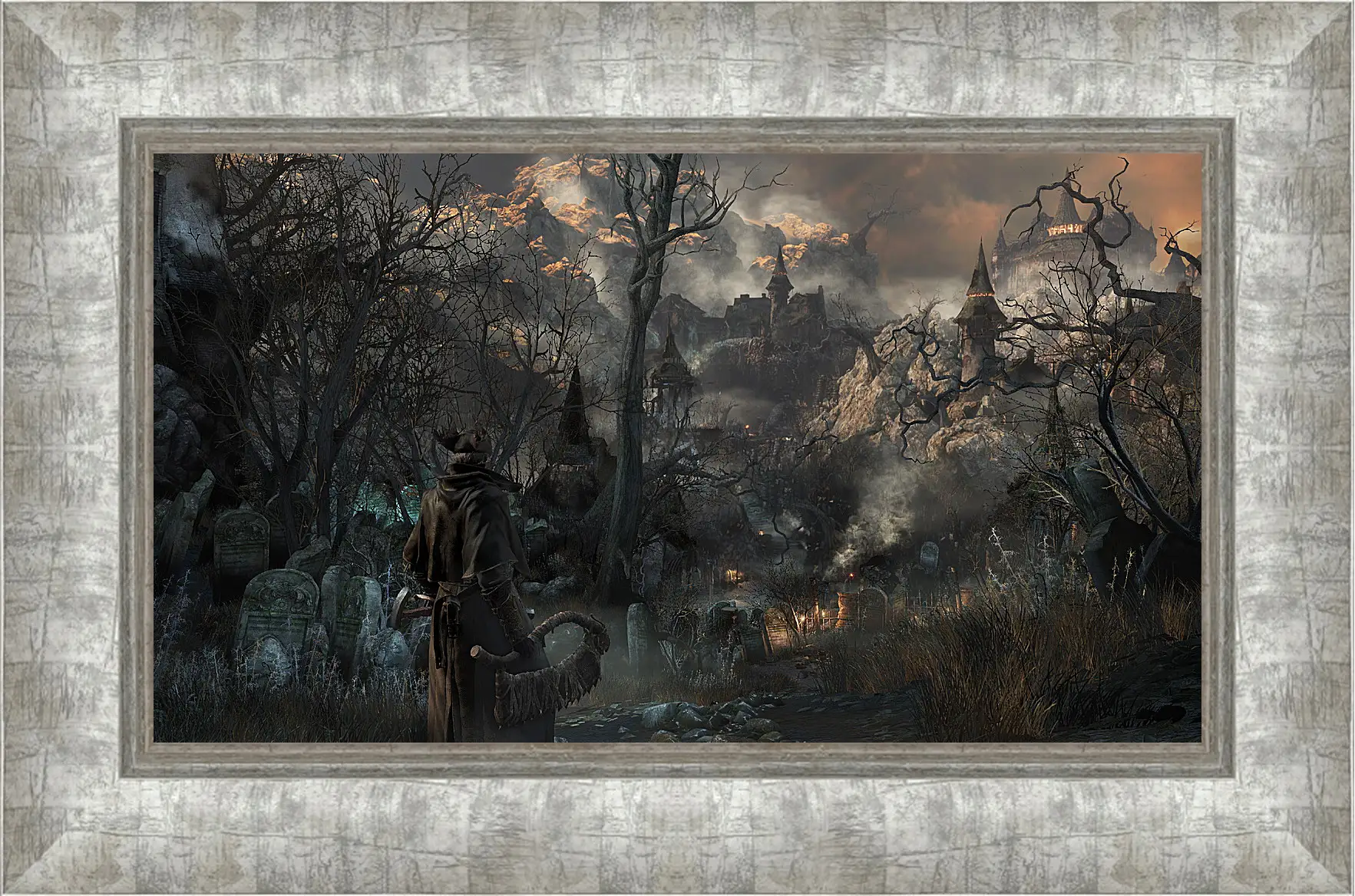 Картина в раме - Bloodborne
