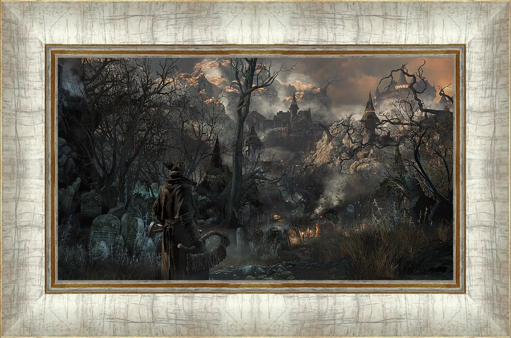 Картина в раме - Bloodborne
