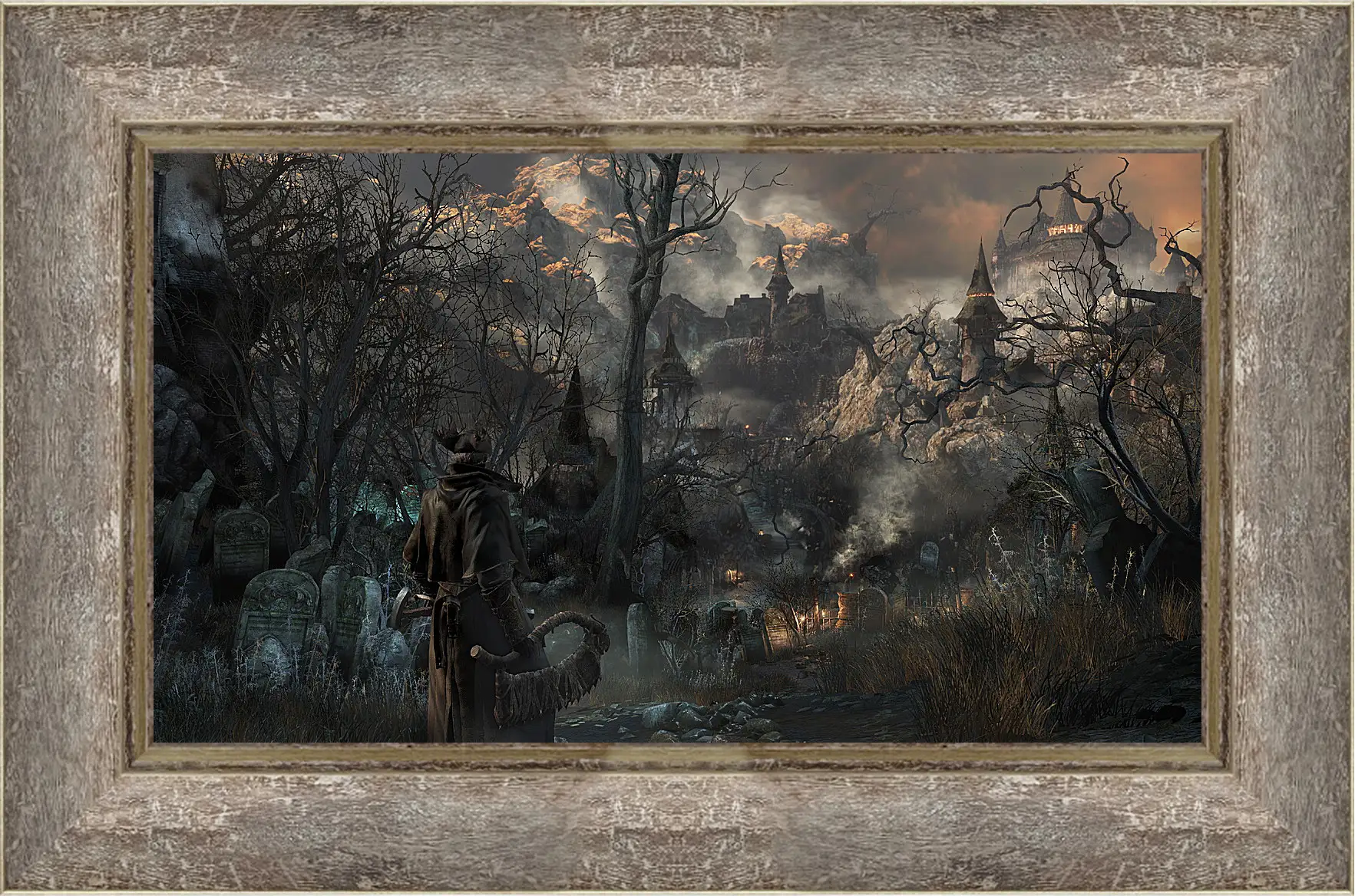 Картина в раме - Bloodborne
