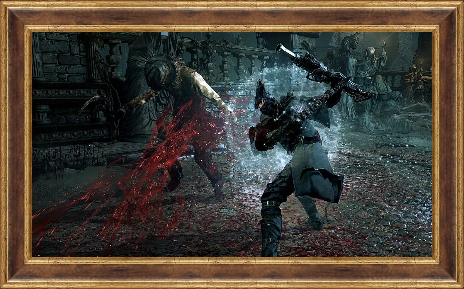 Картина в раме - Bloodborne
