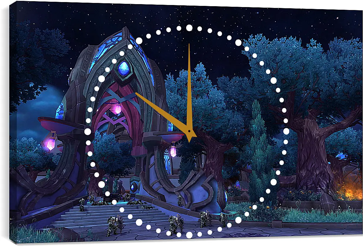 Часы картина - World Of Warcraft: Warlords Of Draenor