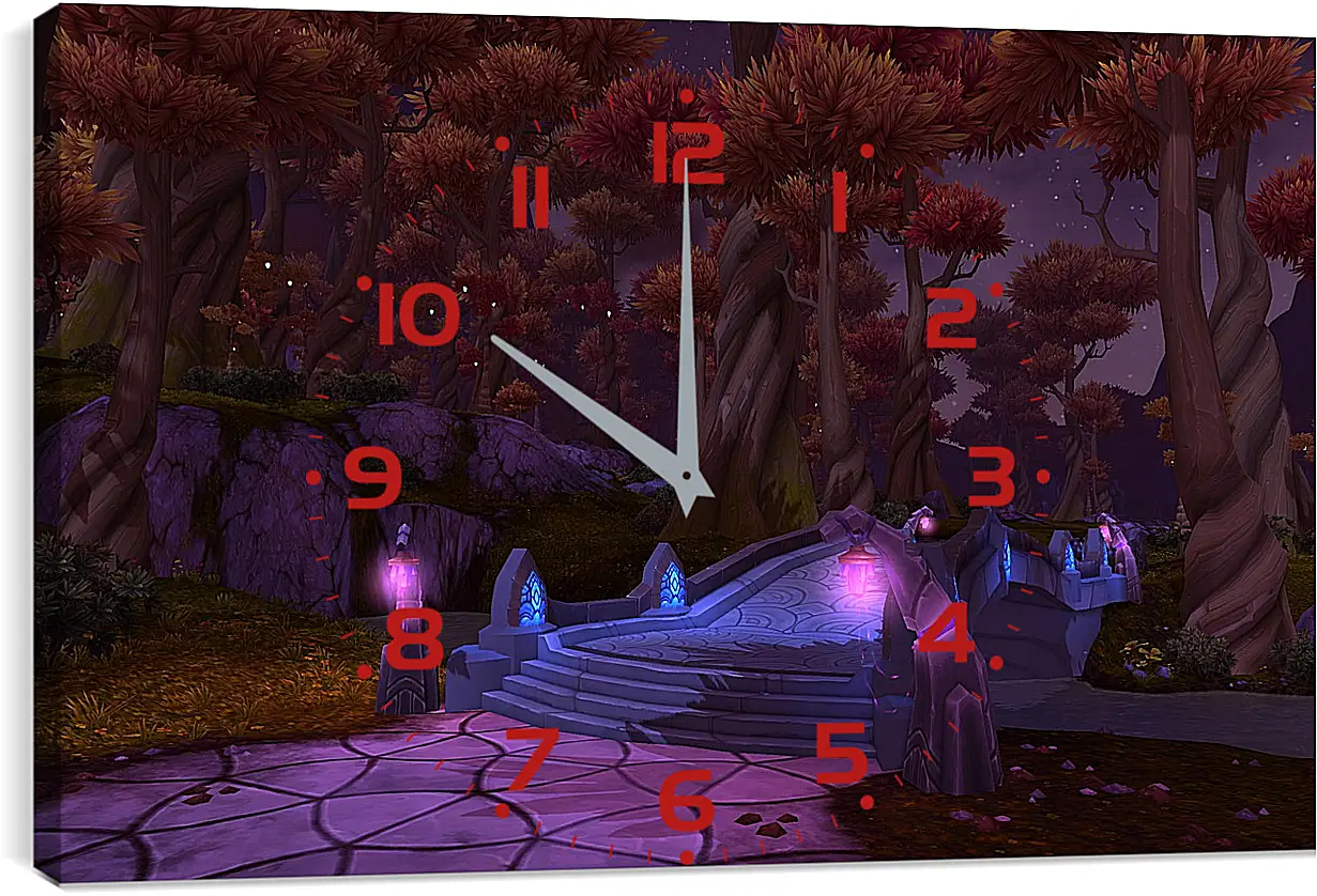 Часы картина - World Of Warcraft: Warlords Of Draenor