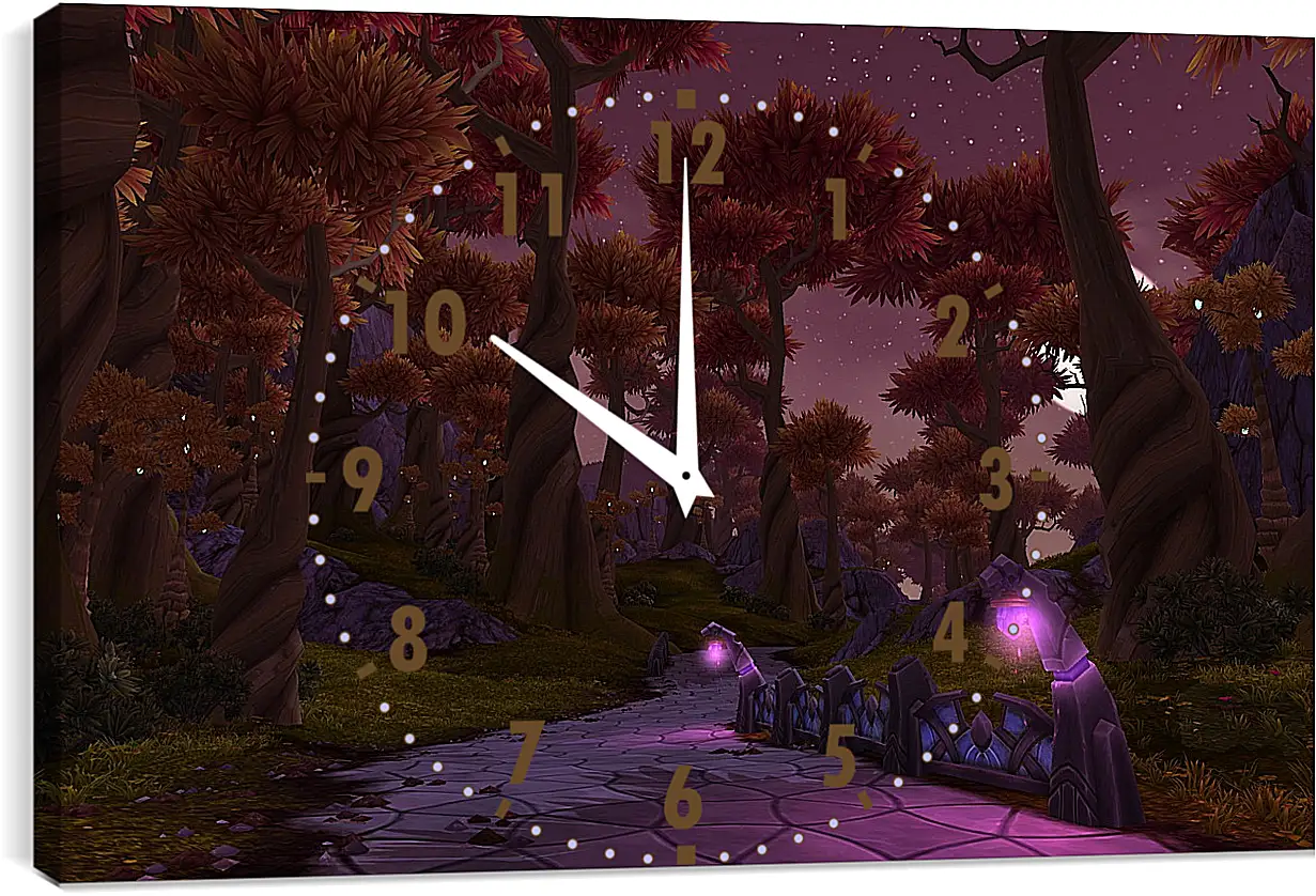 Часы картина - World Of Warcraft: Warlords Of Draenor