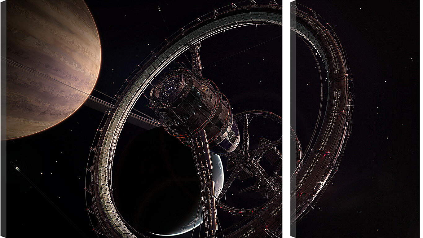 Модульная картина - Elite: Dangerous
