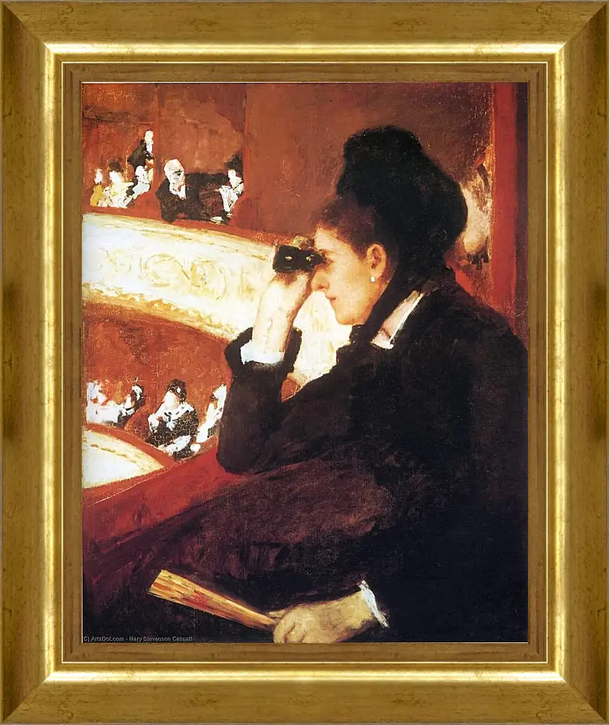 Картина в раме - The Opera. Кэссетт (Кассатт) Мэри Стивенсон