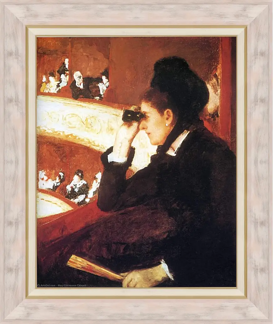 Картина в раме - The Opera. Кэссетт (Кассатт) Мэри Стивенсон