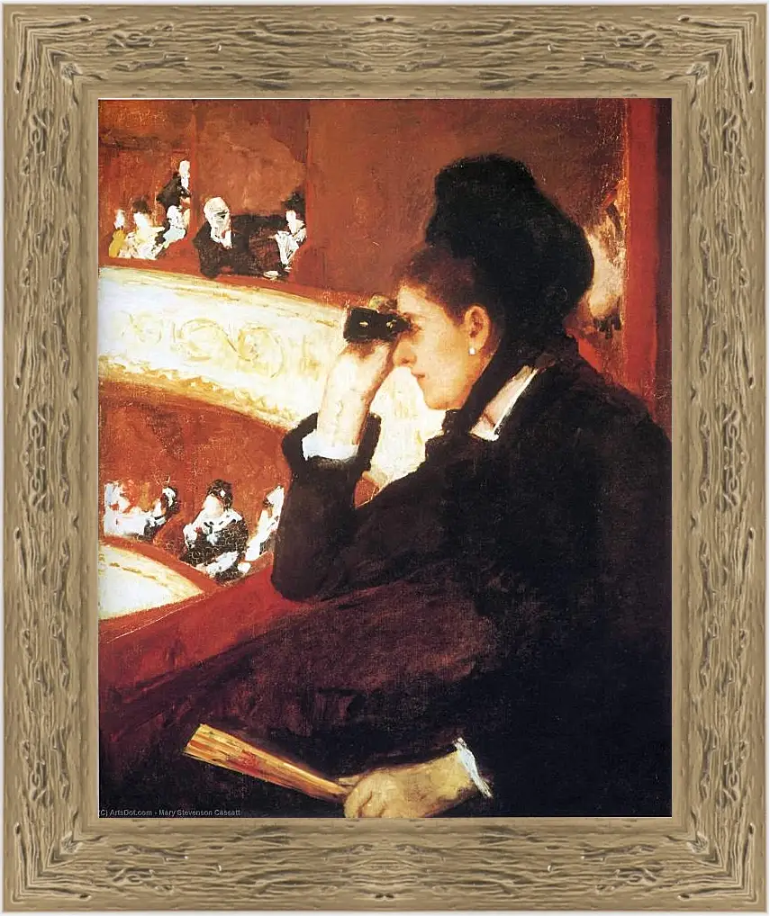 Картина в раме - The Opera. Кэссетт (Кассатт) Мэри Стивенсон