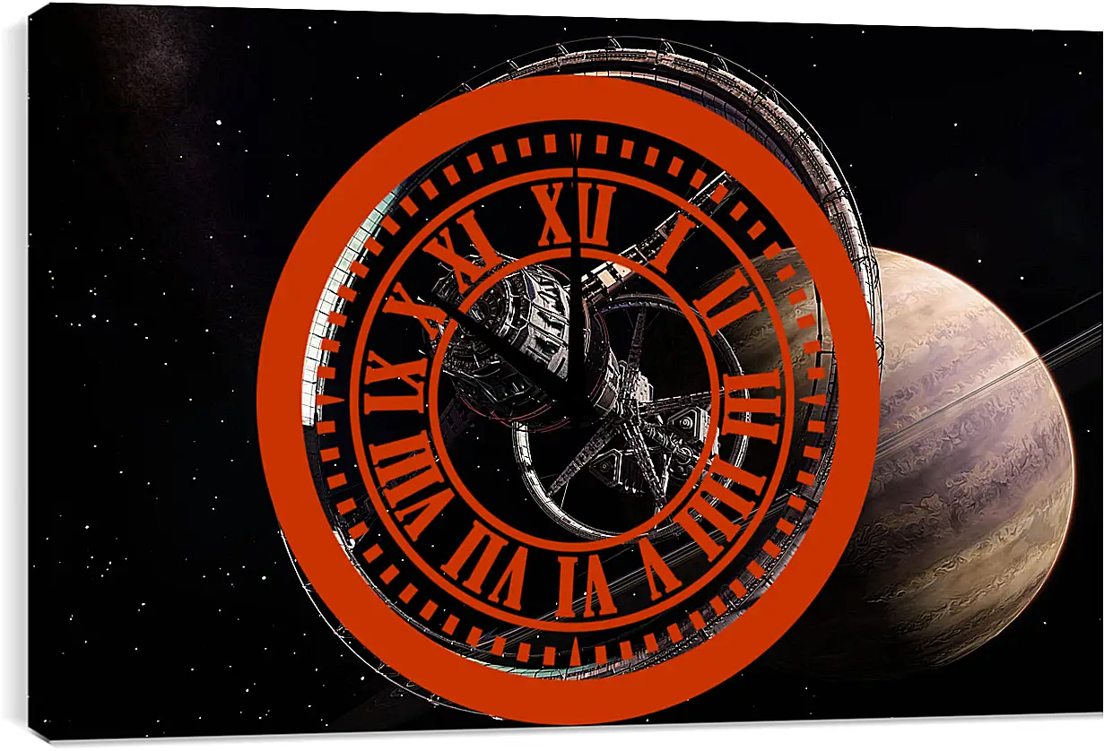 Часы картина - Elite: Dangerous
