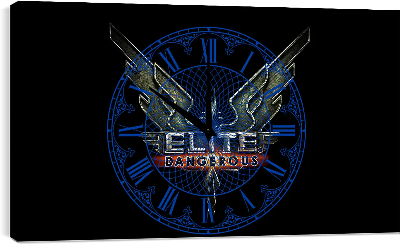 Часы картина - Elite: Dangerous
