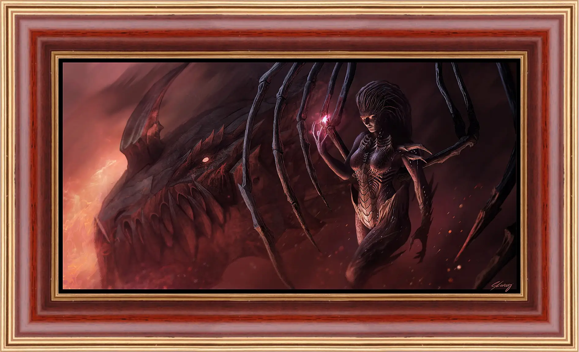 Картина в раме - Starcraft II