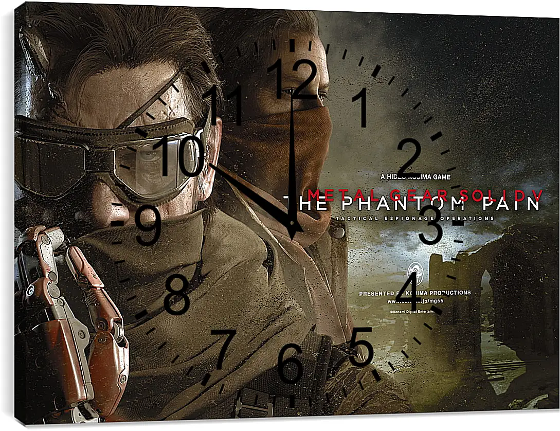 Часы картина - Metal Gear Solid V: The Phantom Pain
