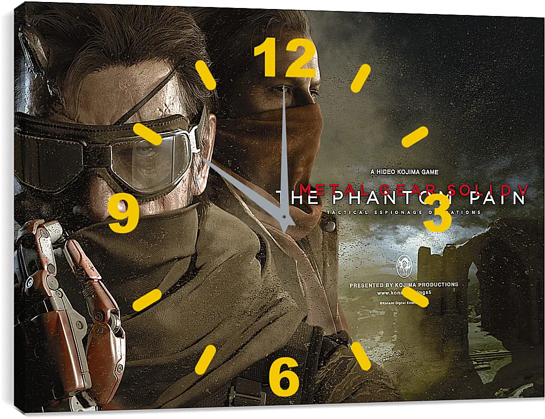 Часы картина - Metal Gear Solid V: The Phantom Pain
