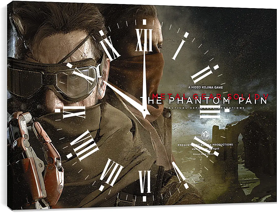 Часы картина - Metal Gear Solid V: The Phantom Pain
