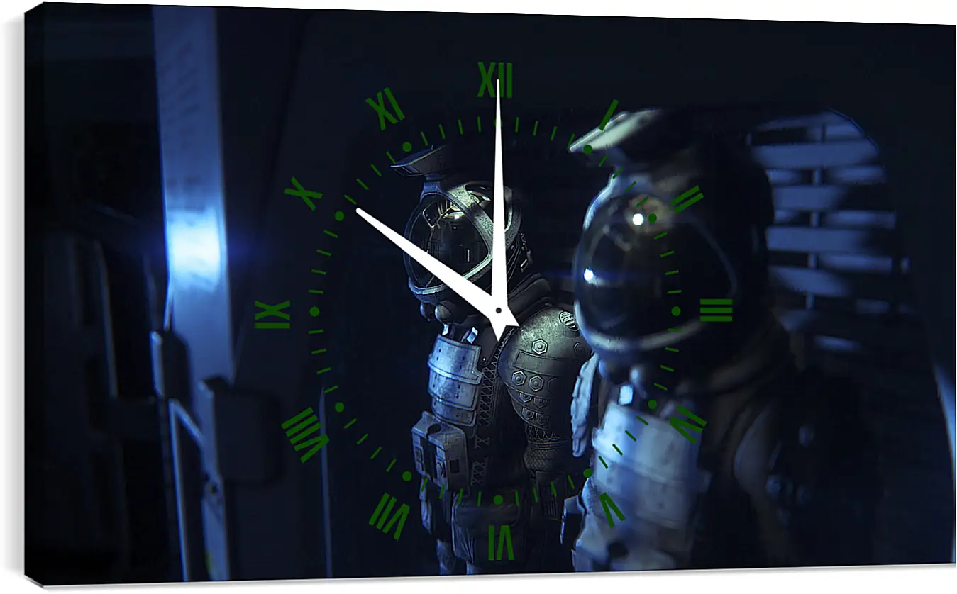 Часы картина - Alien: Isolation

