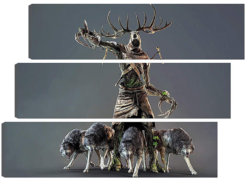 Модульная картина - The Witcher 3: Wild Hunt (Ведьмак), Леший