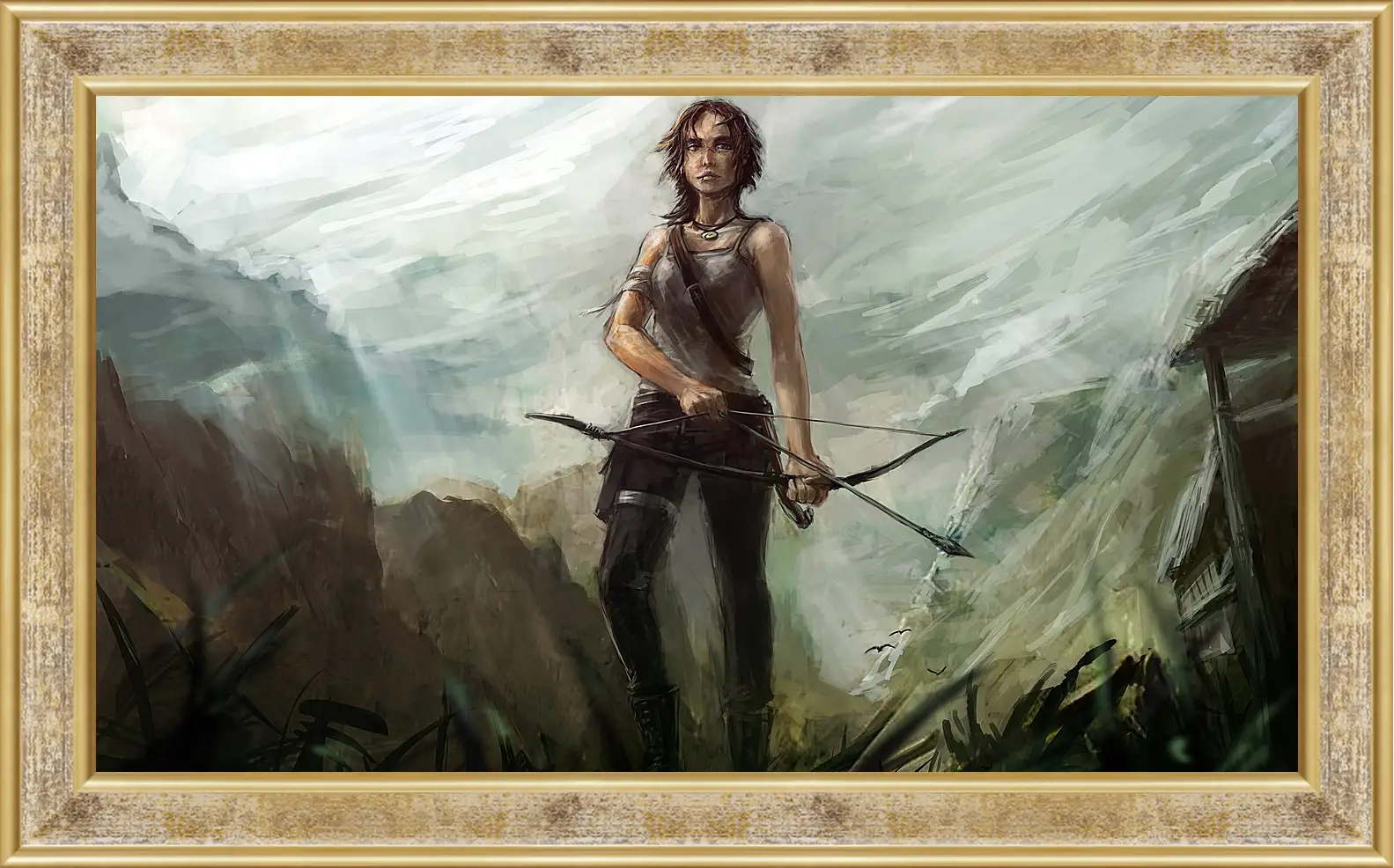 Картина в раме - Tomb Raider