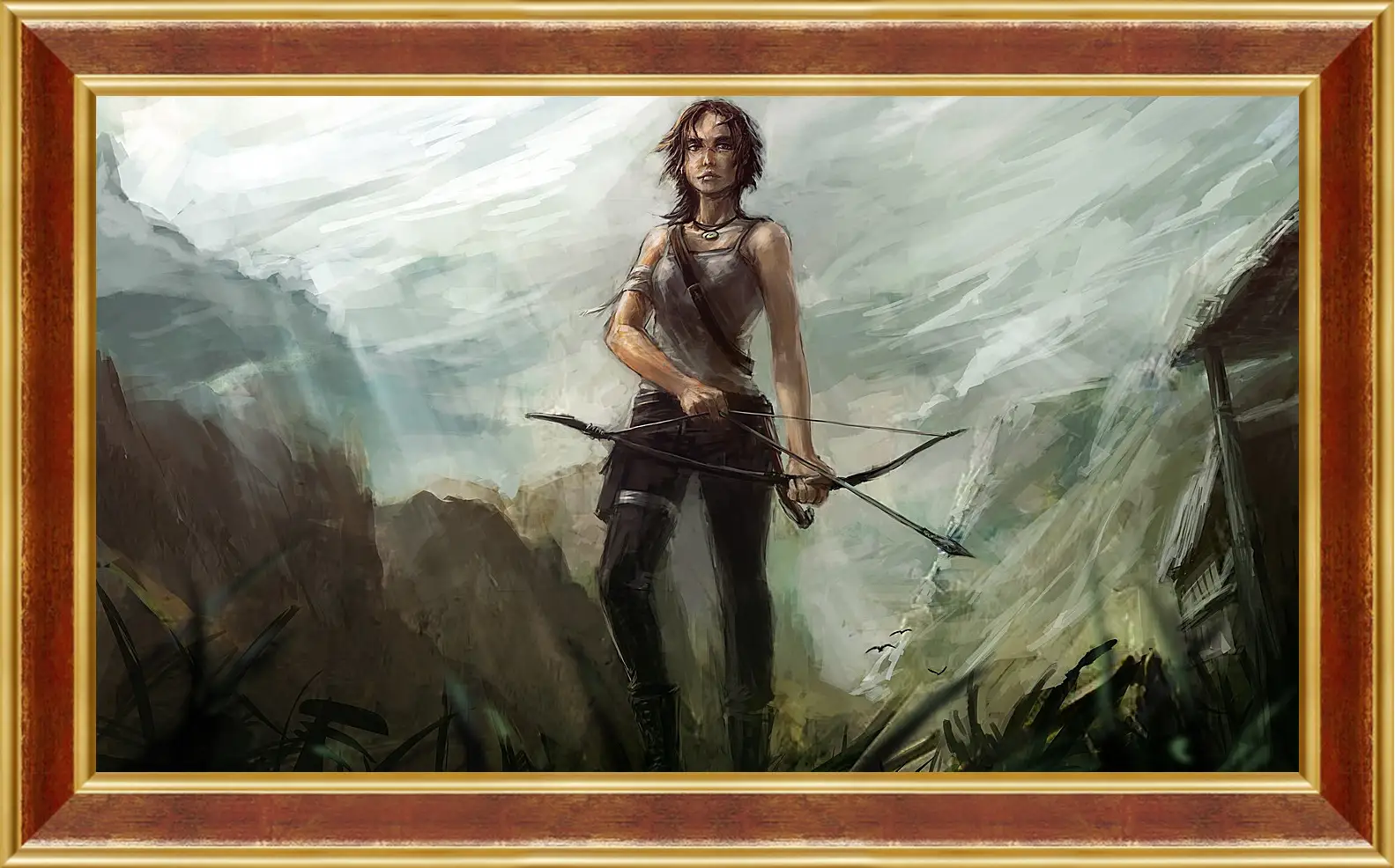 Картина в раме - Tomb Raider