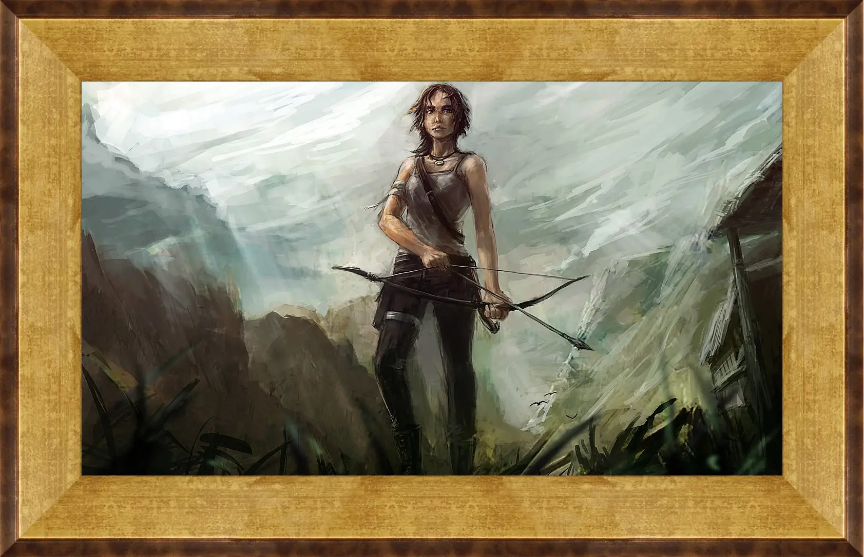 Картина в раме - Tomb Raider