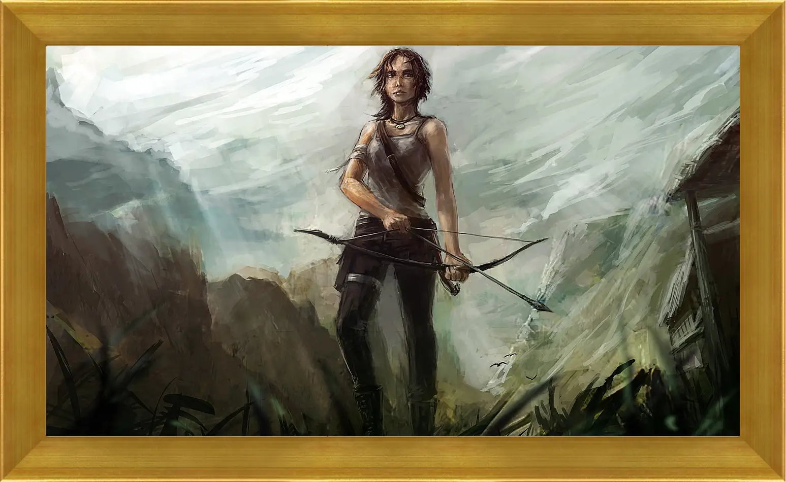 Картина в раме - Tomb Raider