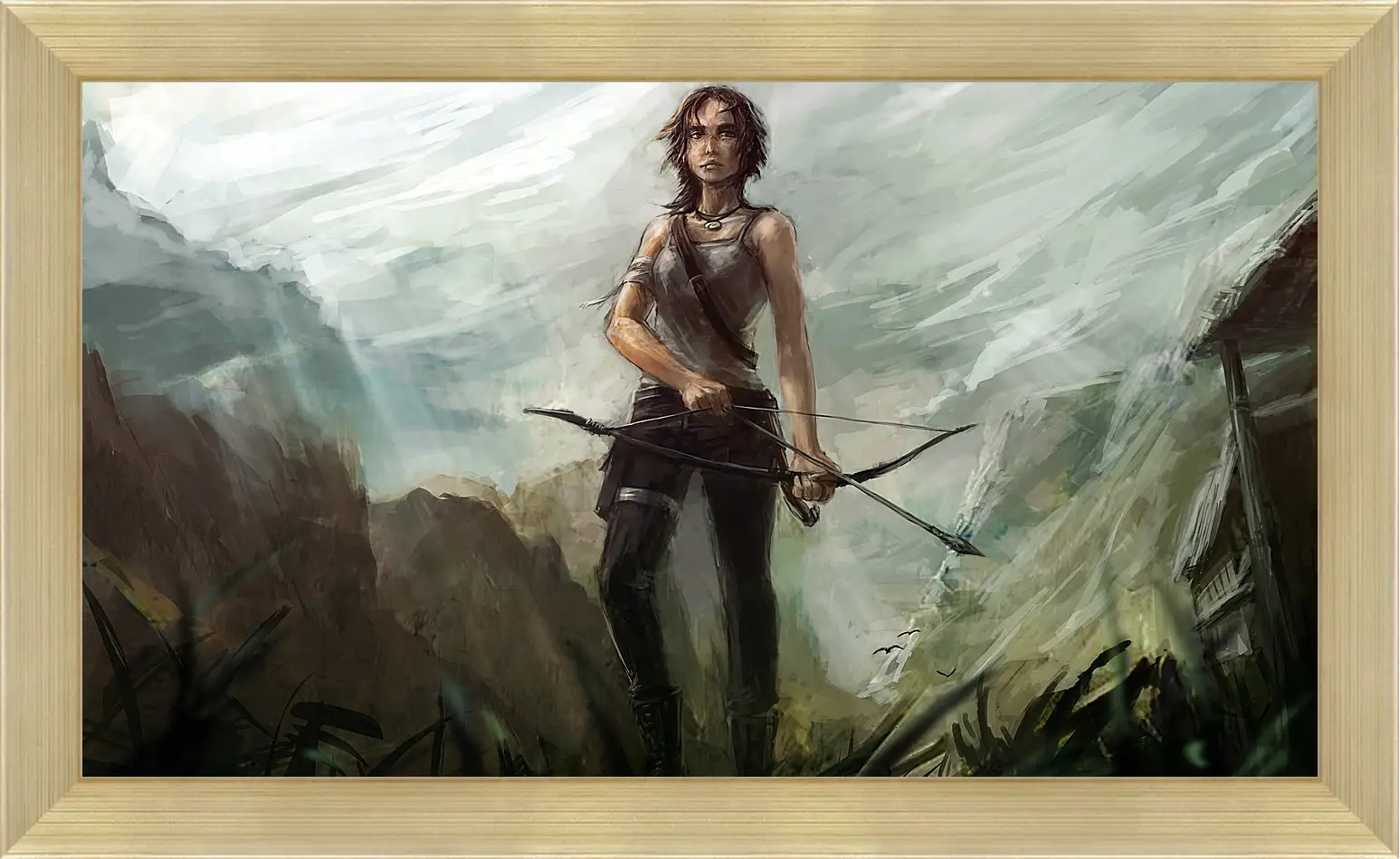 Картина в раме - Tomb Raider