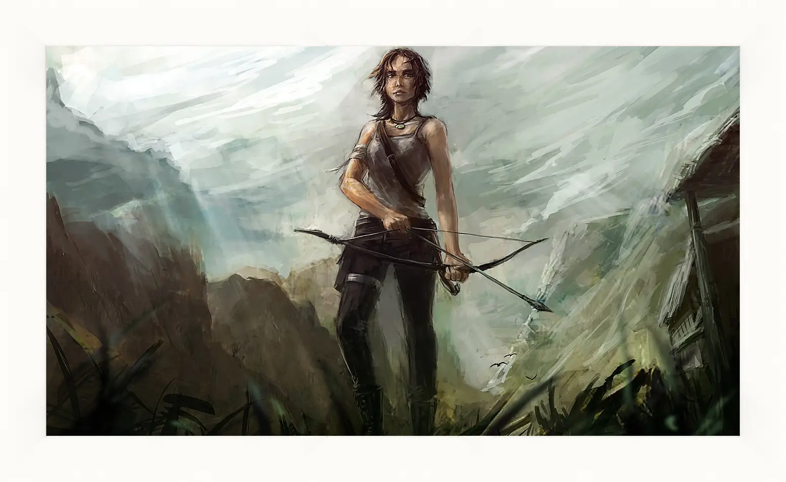 Картина в раме - Tomb Raider