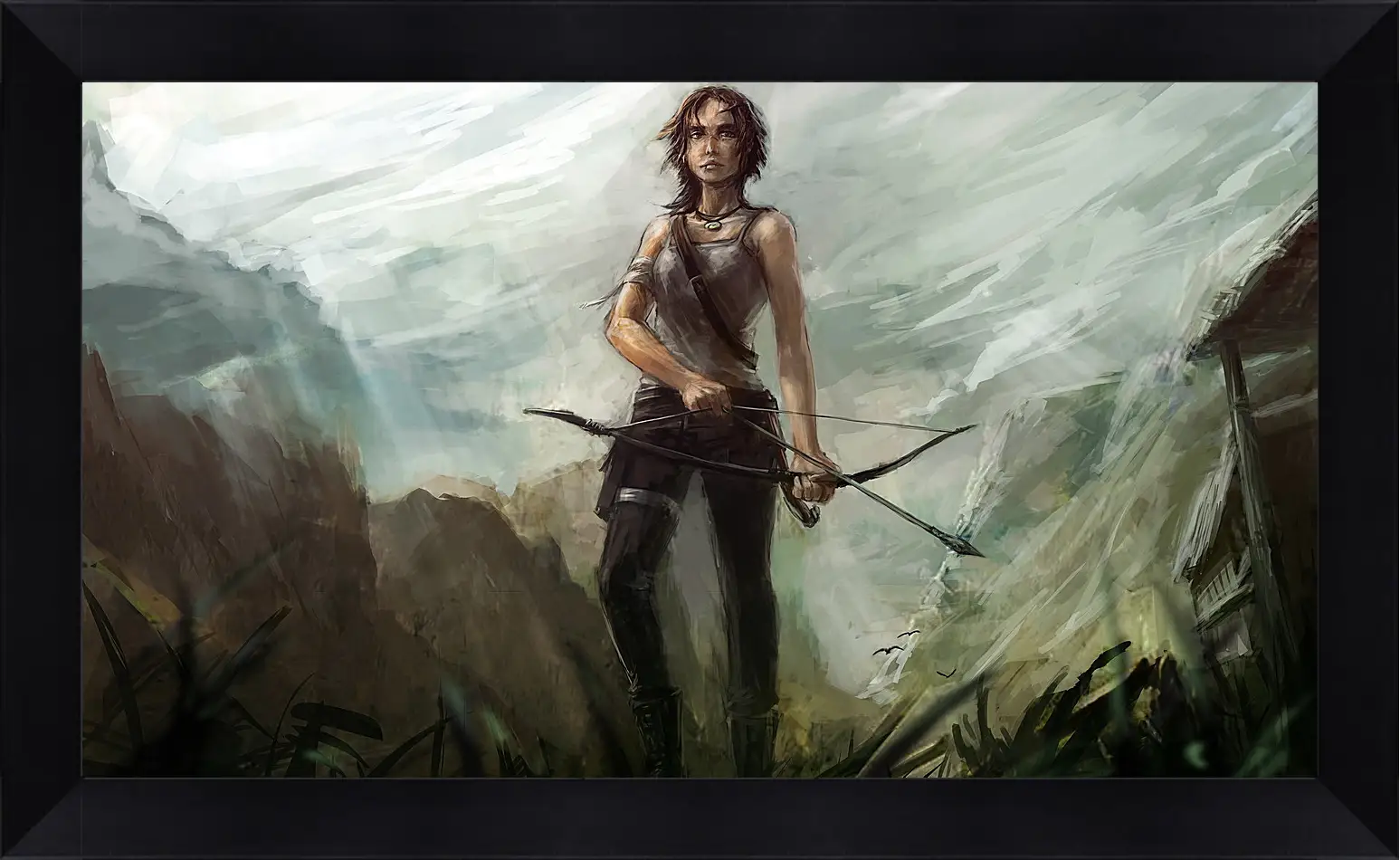 Картина в раме - Tomb Raider