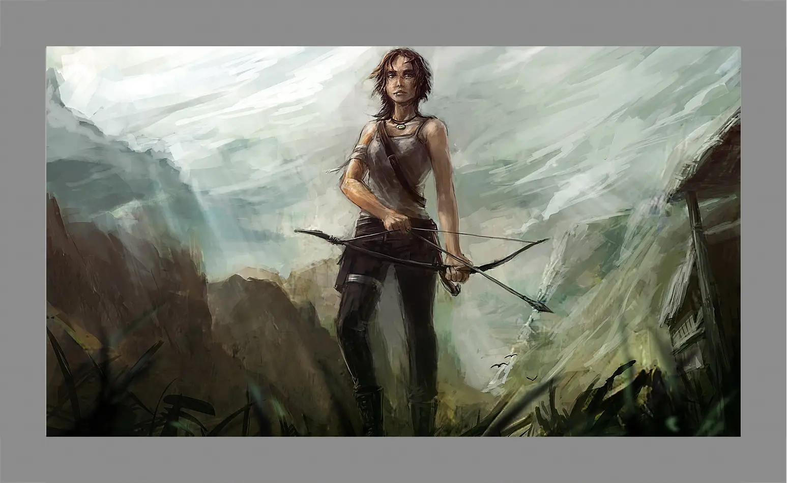 Картина в раме - Tomb Raider