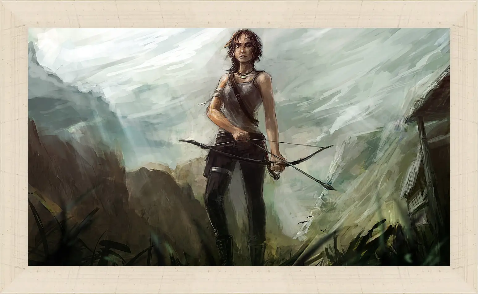 Картина в раме - Tomb Raider