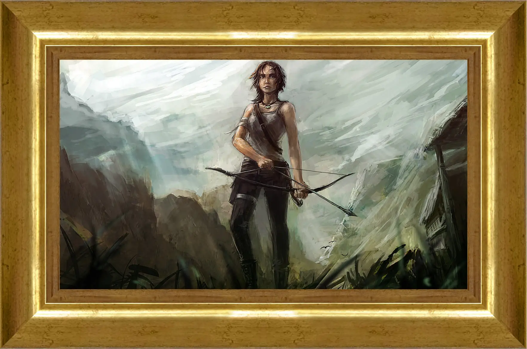 Картина в раме - Tomb Raider