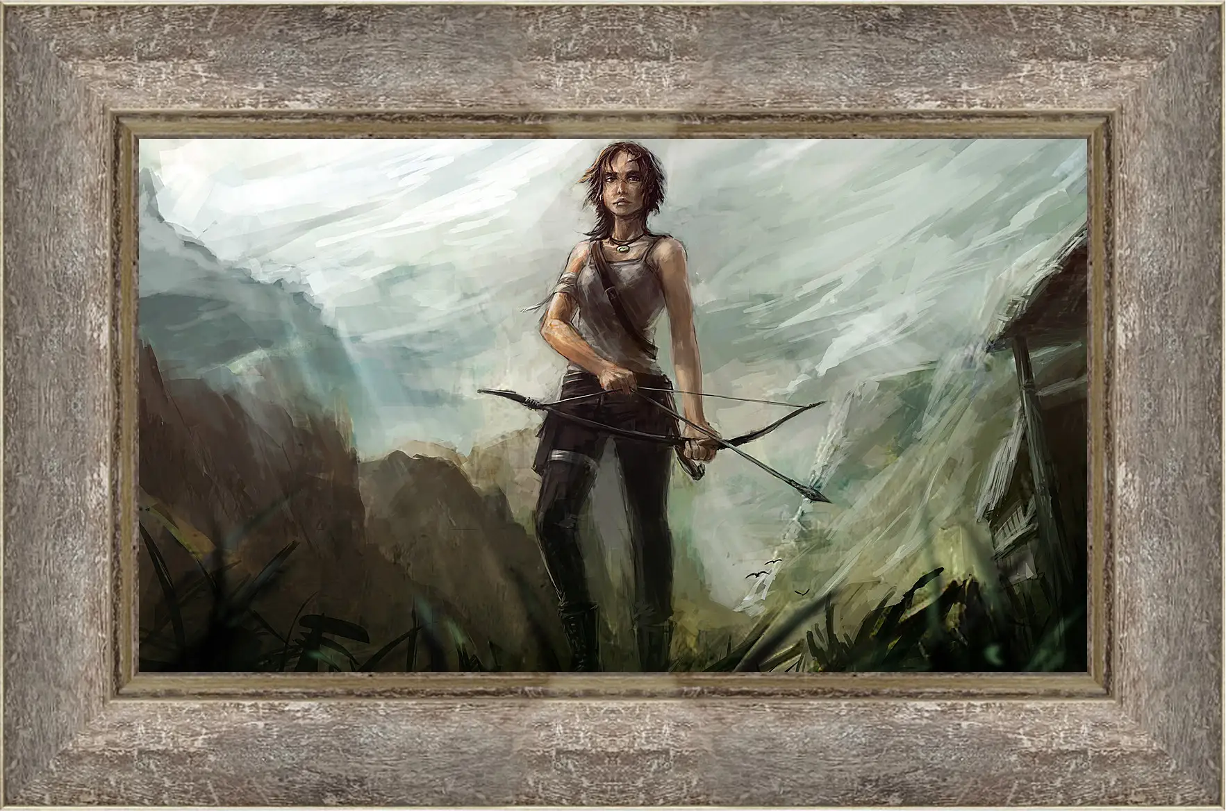 Картина в раме - Tomb Raider