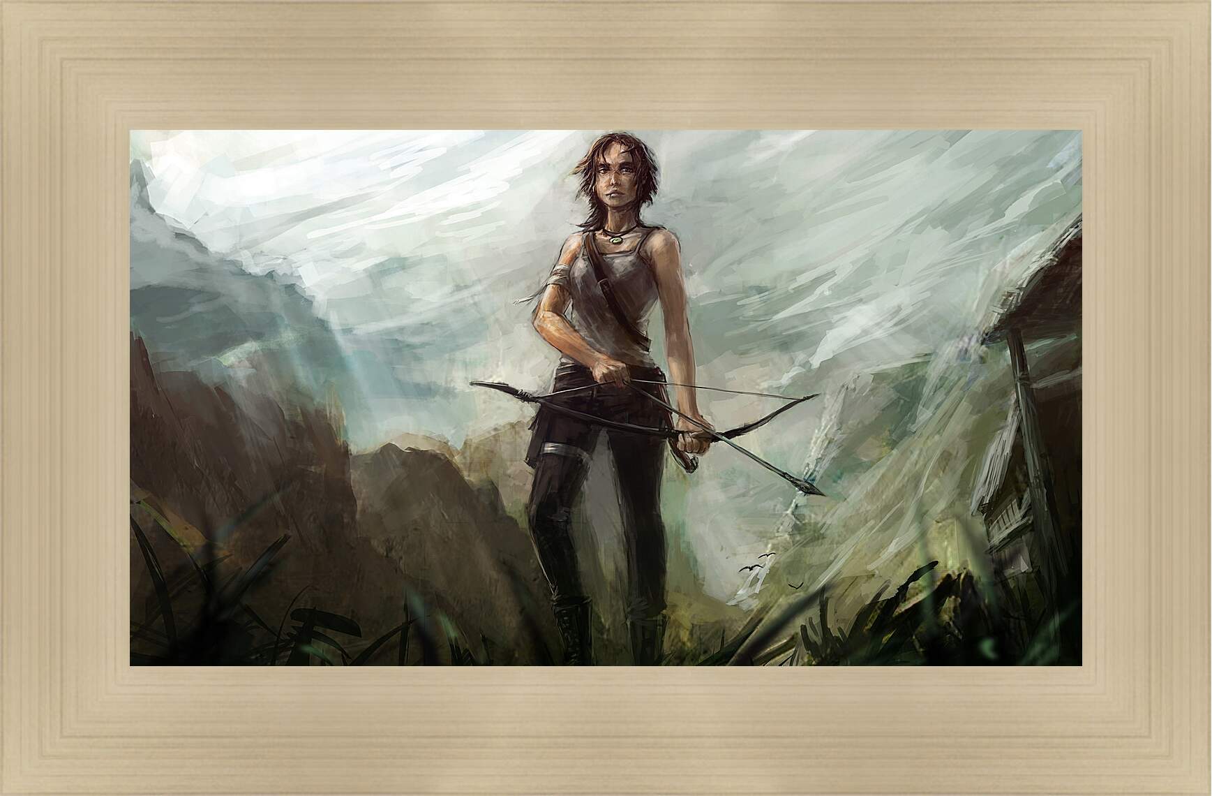 Картина в раме - Tomb Raider