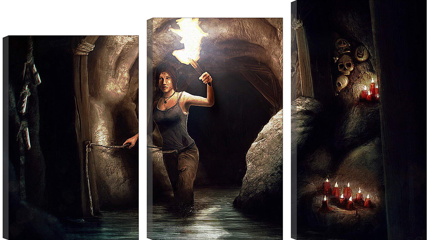 Модульная картина - Tomb Raider