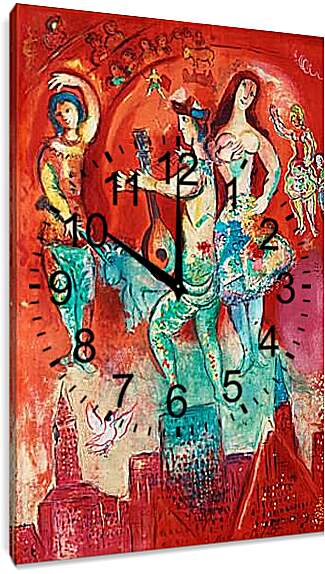 Часы картина - Carmen. (Кармен) Марк Шагал