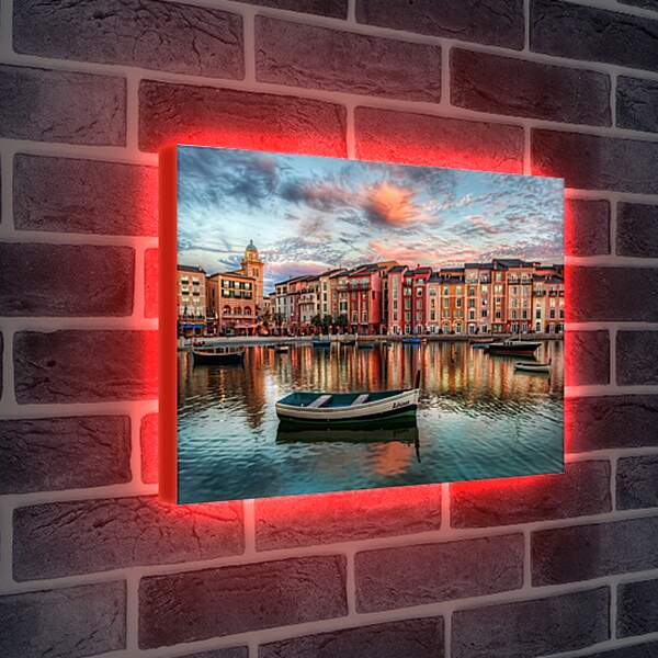 Лайтбокс световая панель - Вечер Венеции