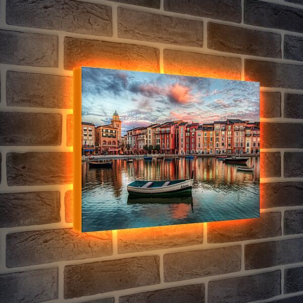 Лайтбокс световая панель - Вечер Венеции