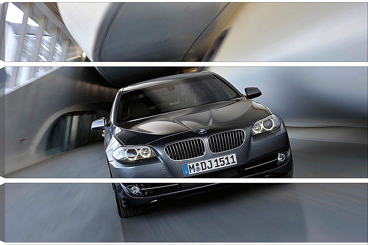 Модульная картина - BMW в движении