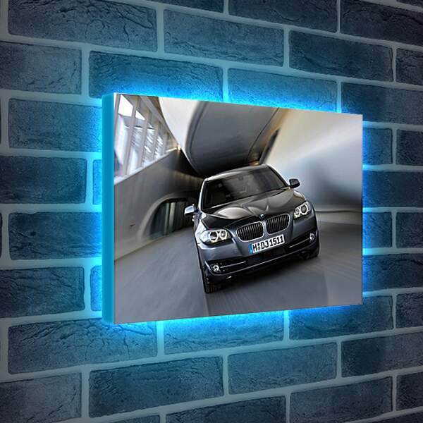 Лайтбокс световая панель - BMW в движении