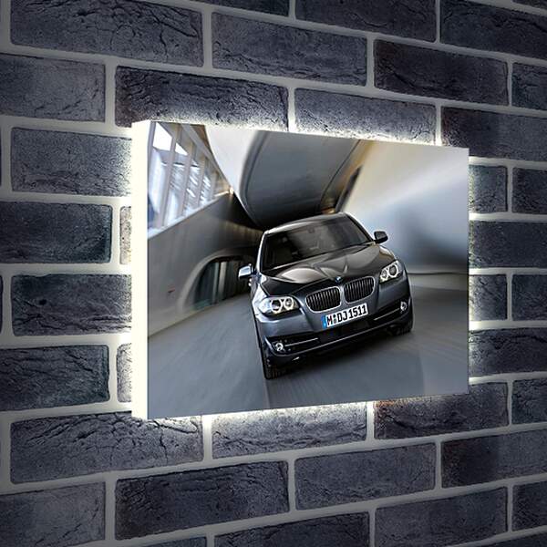 Лайтбокс световая панель - BMW в движении