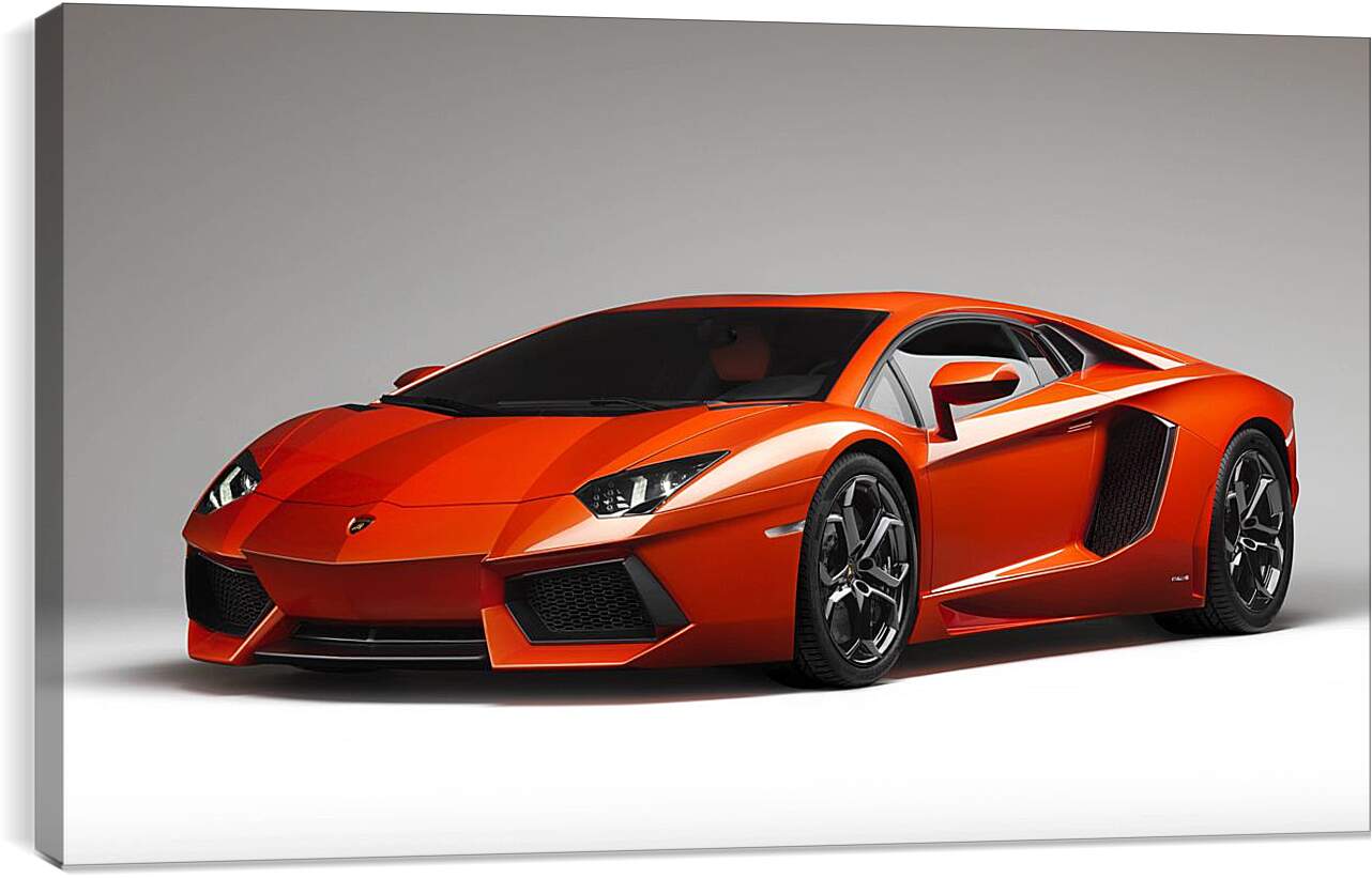 Lamborghini Aventador LP белая