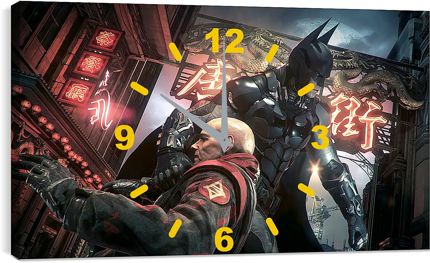 Часы картина - Batman: Arkham Knight