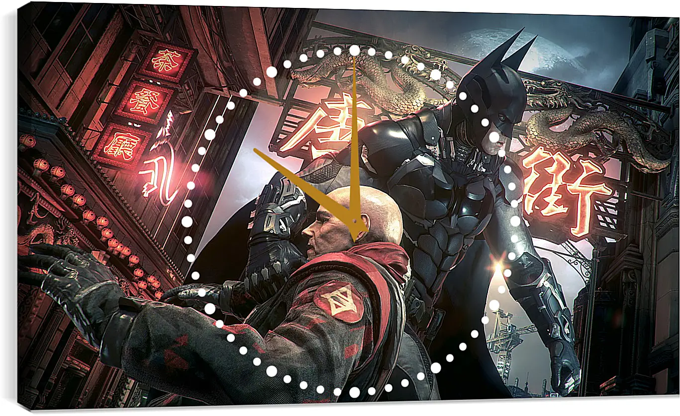 Часы картина - Batman: Arkham Knight