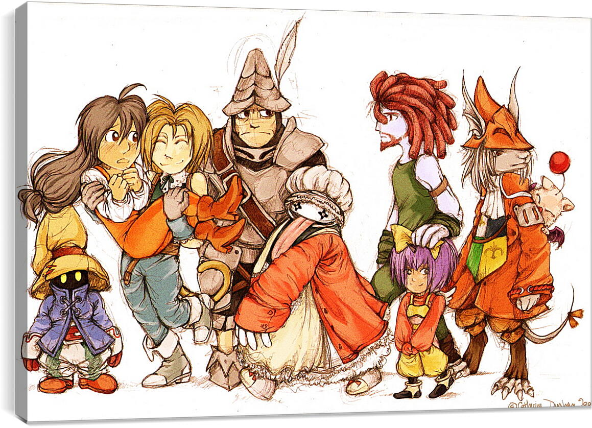 Постер и плакат - Final Fantasy IX
