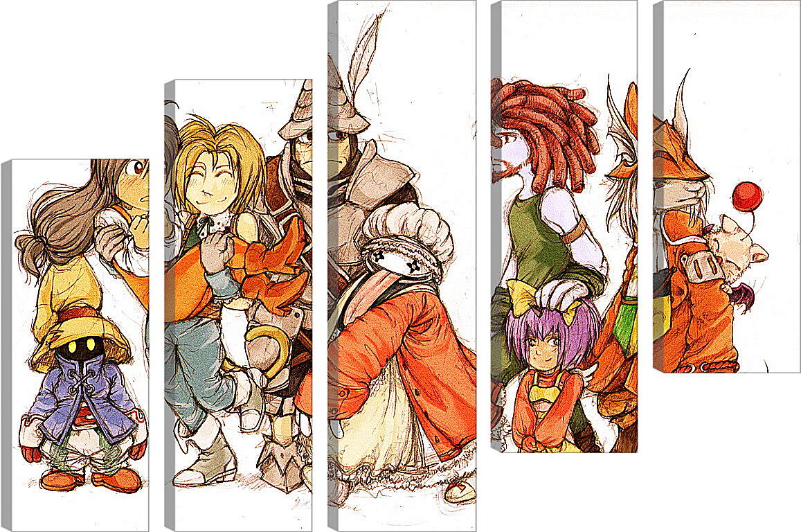 Модульная картина - Final Fantasy IX