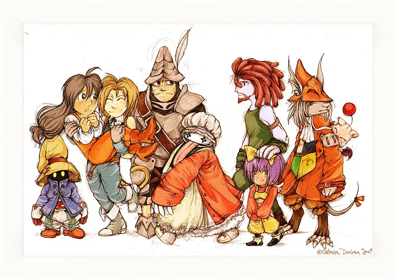 Картина в раме - Final Fantasy IX