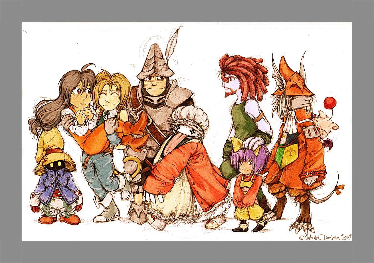 Картина в раме - Final Fantasy IX