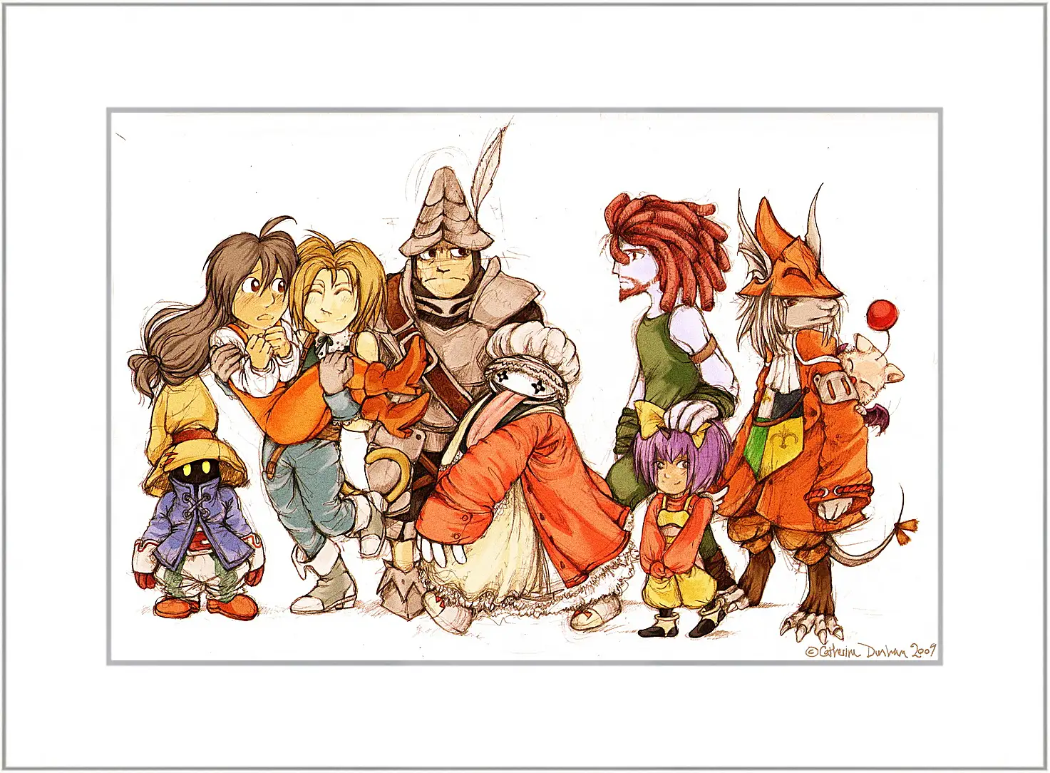 Картина в раме - Final Fantasy IX