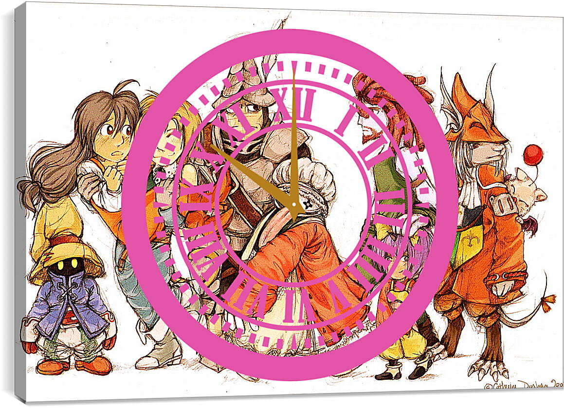 Часы картина - Final Fantasy IX