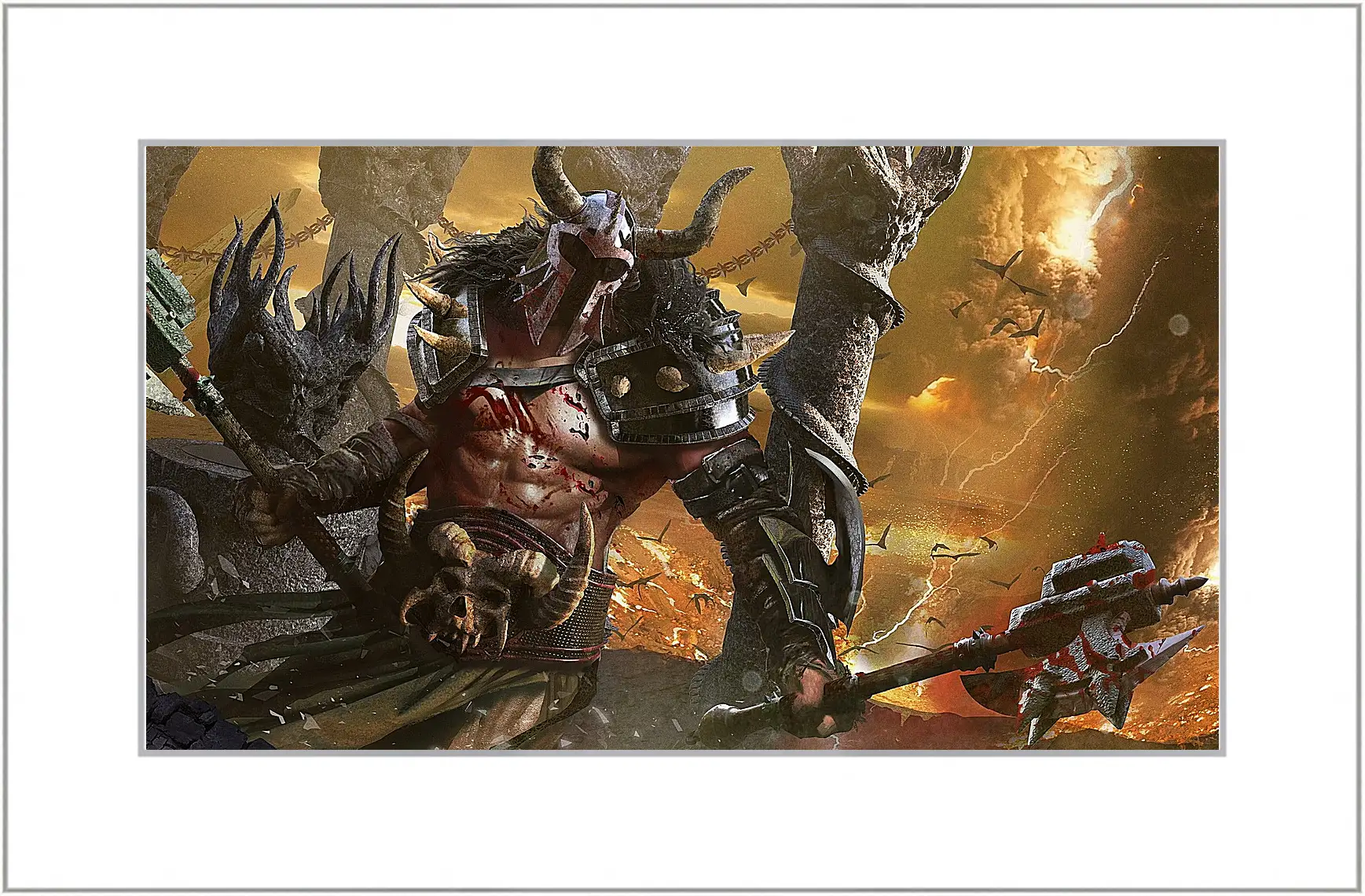 Картина в раме - Diablo