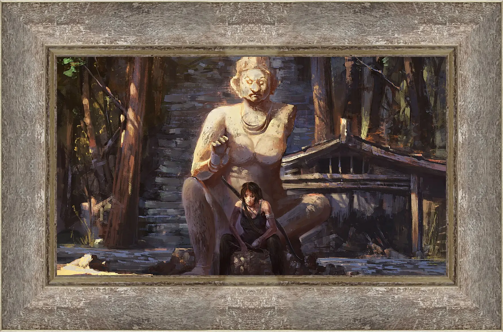 Картина в раме - Tomb Raider