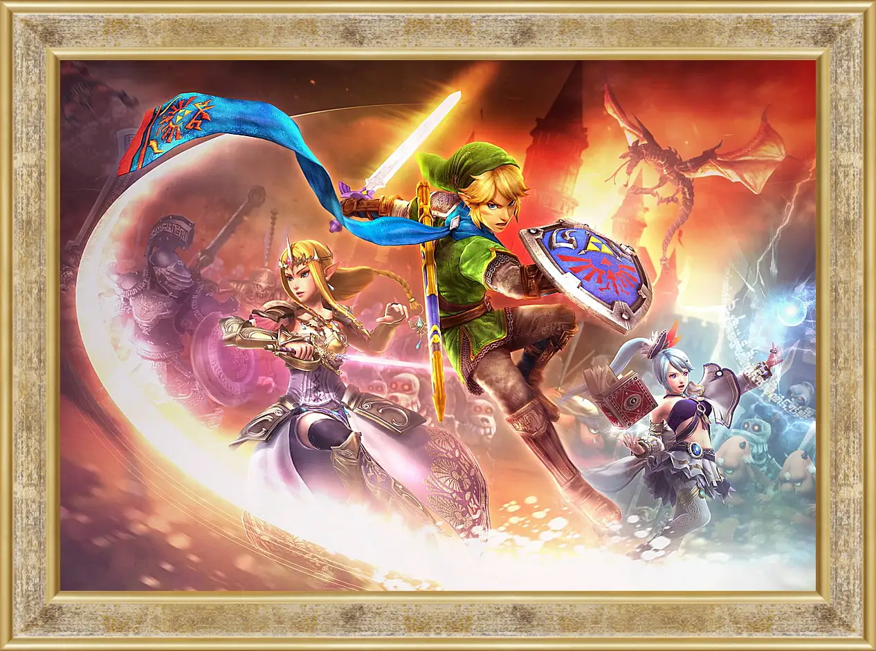 Картина в раме - Hyrule Warriors
